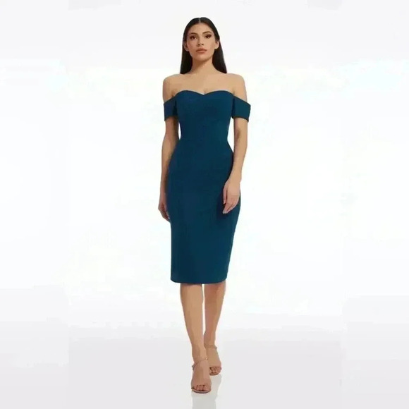 Dress the Population Bailey Off The Shoulder Bodycon - Picture 1 of 6
